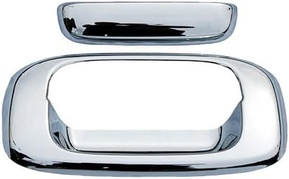 Auto Ventshade 686553 Chrome Tailgate Handle Cover for 1999-2007 Silverado & Sierra 1500, 1999-2004 Silverado & Sierra 2500, 2001-2006 Silverado & Sierra 3500, 2001-2006 Silverado HD & Classic, Black