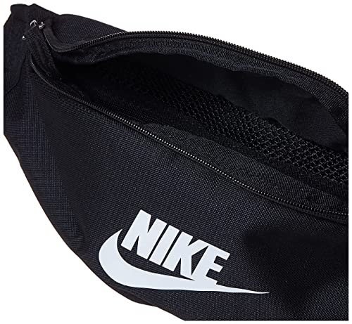 NIKE DB0490 NK HERITAGE CINTURA - FA21 Bolsa de ginástica unissex adulto preto/preto/branco tamanho