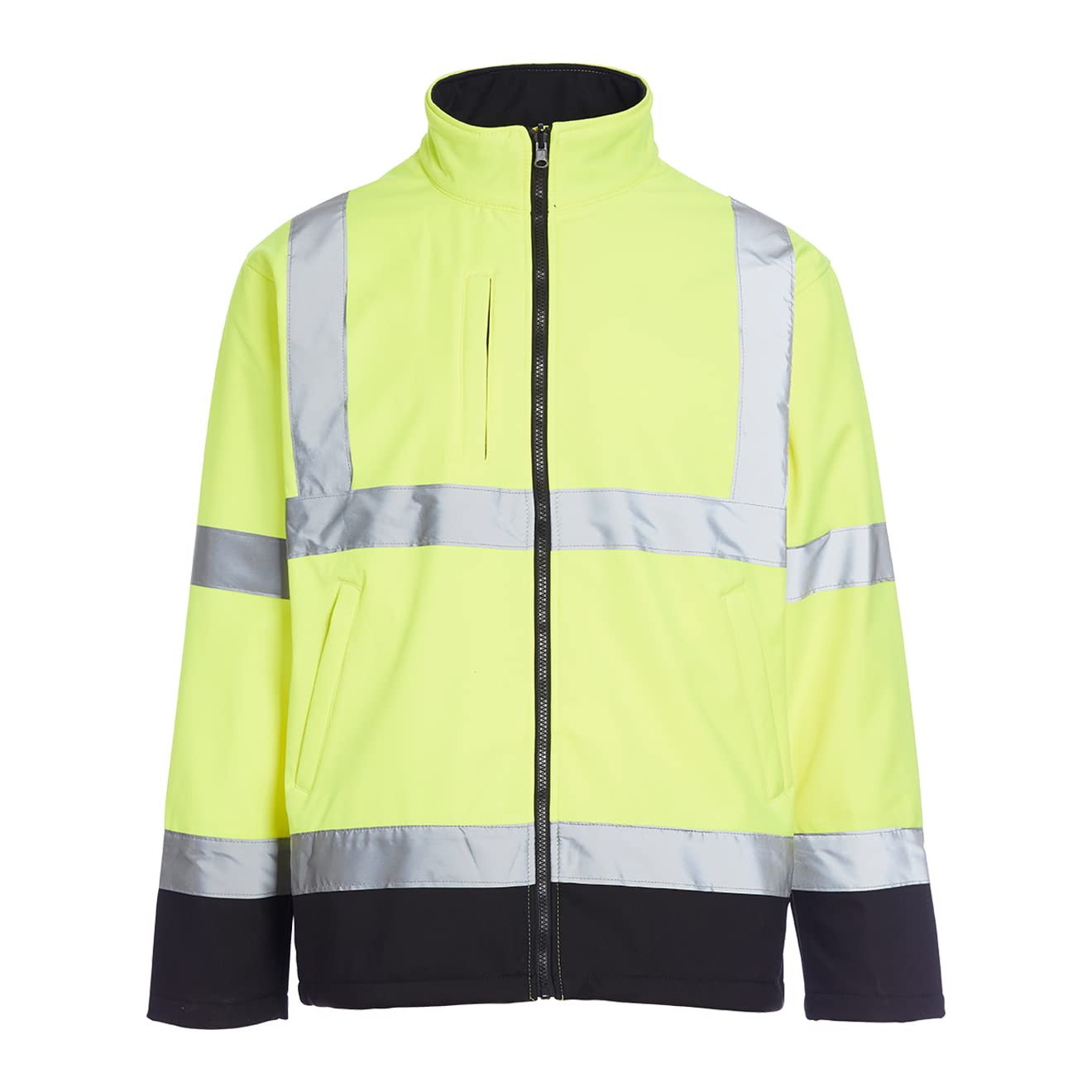 Black Rock Hi-vis Soft Shell chaqueta Hombre (Pack de 1)