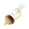 Thyseed PPSU Anti-Colic Baby Bottle, Breast-Like Slow Flow Nipple for Breastfed Babies 3-6 Months, 8 oz, 1 Pack