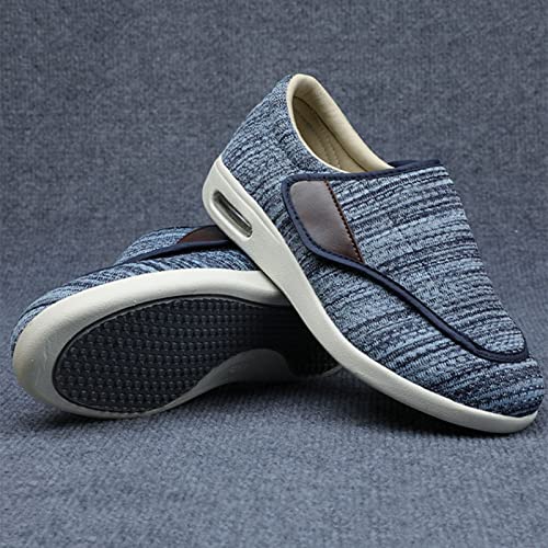Sapatos Diabéticos para Homens Largura Extra Larga,Unissex Leve Ortopédico Sapatos para Edema E Pés
