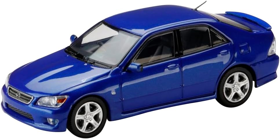 ホビージャパン(HobbyJAPAN) Hobby Japan HJ64 1/64 Lexus is 200 (E10) 1999 Blue Finished Product HJ643080BL