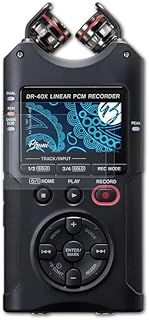 Bruni Screen Protector compatible with Tascam DR-40X Protector Film, crystal clear Protective Film (2X)
