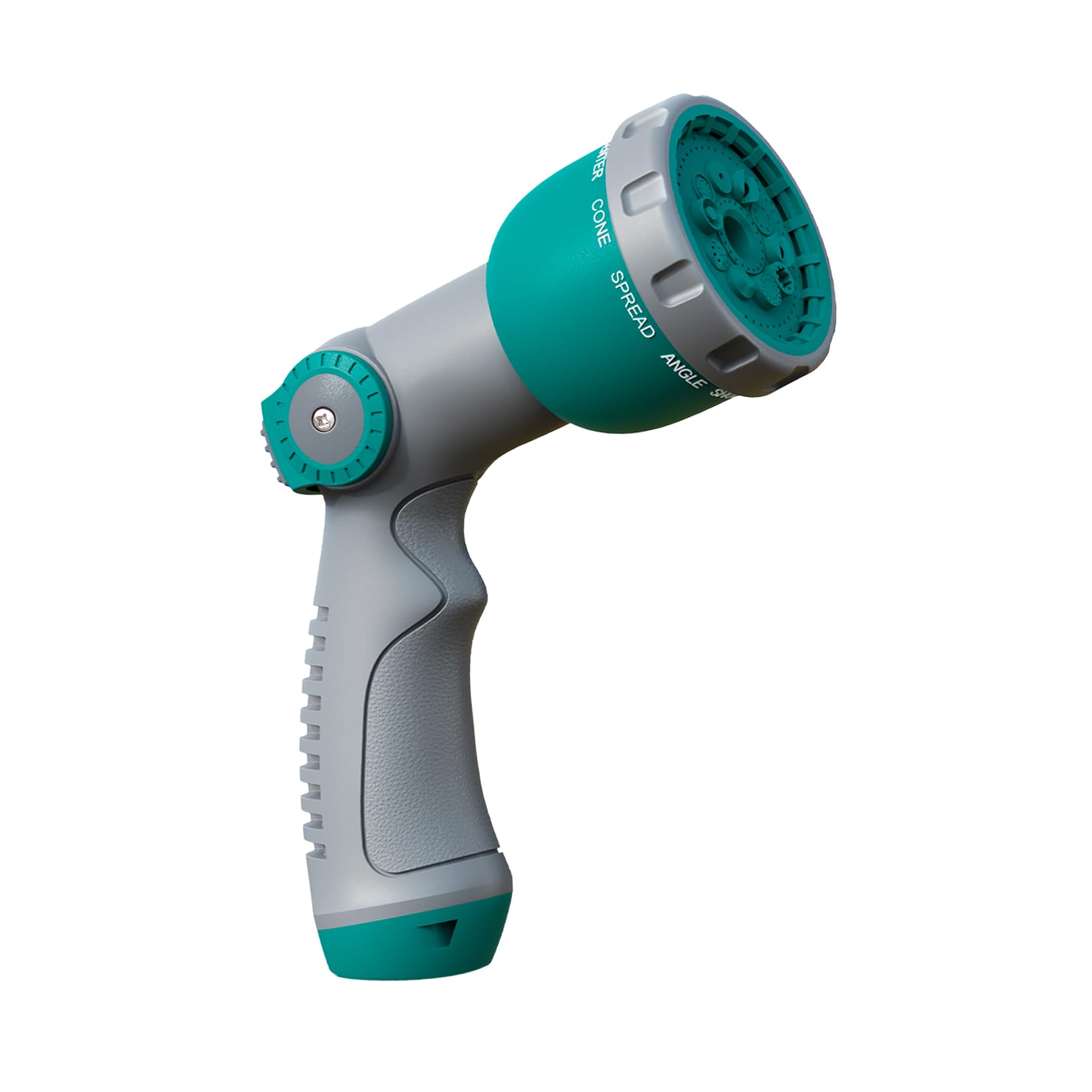 GILBEST Garden Hose Nozzle with 10 Adjustable Patterns, Thumb ControlWater Hose Nozzle Heavy Duty, Hose Sprayer Nozzle, Spray Nozzles for Garden Hose, Hose Sprayer for Plants, Lawn, Garden, Car, Pet