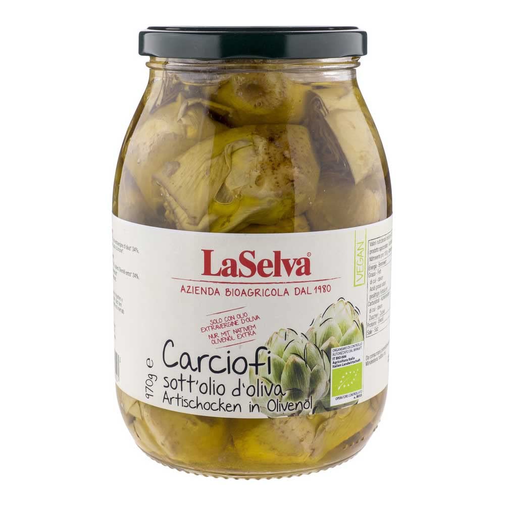La Selva Artischocken in Olivenöl, 1kg