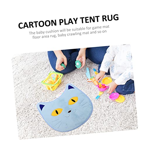 KOMBIUDA Voor Anti Pluche Veranda Vloerkleed Tapijt Slaapkamer Baby Speelmatten Deur Tent Slip Cartoon Tapijten Kinderkamer Deurmat Thuis Vorm Kruipen Rubber Kinderen Bad Kids Mat - Afbeelding 4