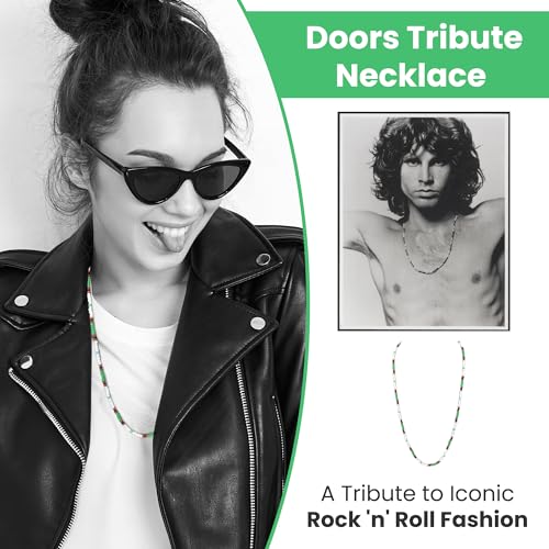 Doors Tribute - Exact Replica of Love Bead Necklace worn by Morrison on Rolling Stone Cover2