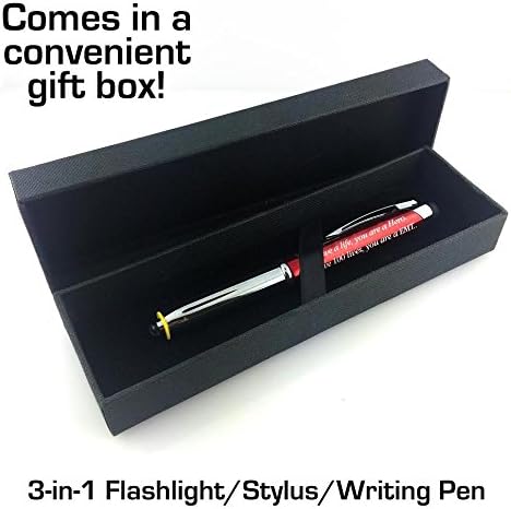 Miniatura 2 de Bolígrafo de regalo "EMT" para tu amigo, compañero de trabajo, esposa, marido, papá o mamá, lápiz capacitivo 3 en 1, bolígrafo de metal, linterna