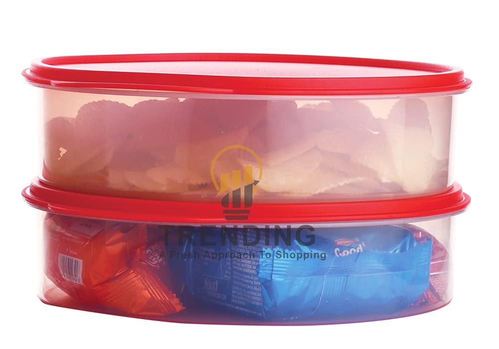 Buy TRENDING Multi-Purpose Storage Round Container Best For Roti, Papad ...