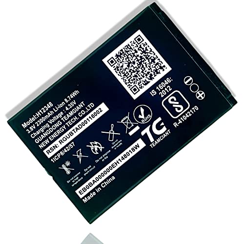 Image of OriginaI H12348 Batery for ZTE Wipod Airtel 4g Hotspot Jiofi 2 M2 Router (2300mAh) with 3 Months Warranty (LA-07)