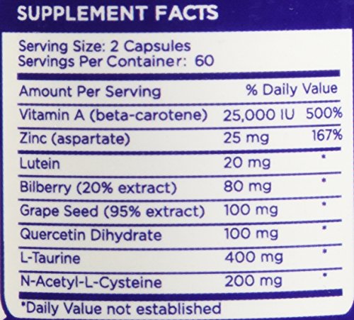 image for Zenesis Labs Lutein Vision Support - Essential Eye Vitamin - with Bilb