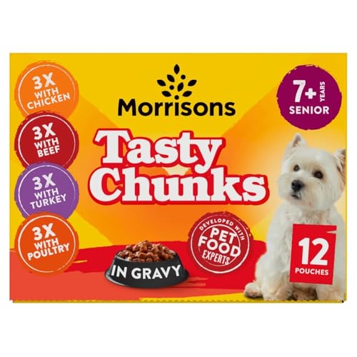 Morrisons Senior Dog Food In Gravy 12 x 100 g