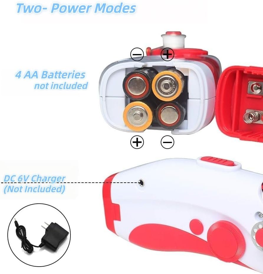 Mini Handheld Sewing Machine, Small Portable Electric Sewing Machine for Adults Beginners, Easy to Use Quick Stitch for DIY Clothing, Fabrics, Curtains, Home & Travel - Image 4