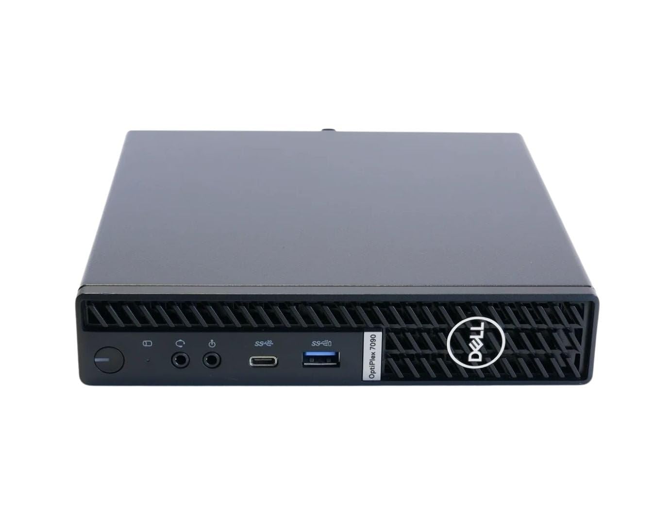 Dell OptiPlex 7090 Micro, Intel Core i5 10500T, 16GB RAM, 256GB SSD, Wi-Fi, Bluetooth, Windows 11 Pro, Office & Media Software Suite, Desktop Computer Mini PC (Generalüberholt)