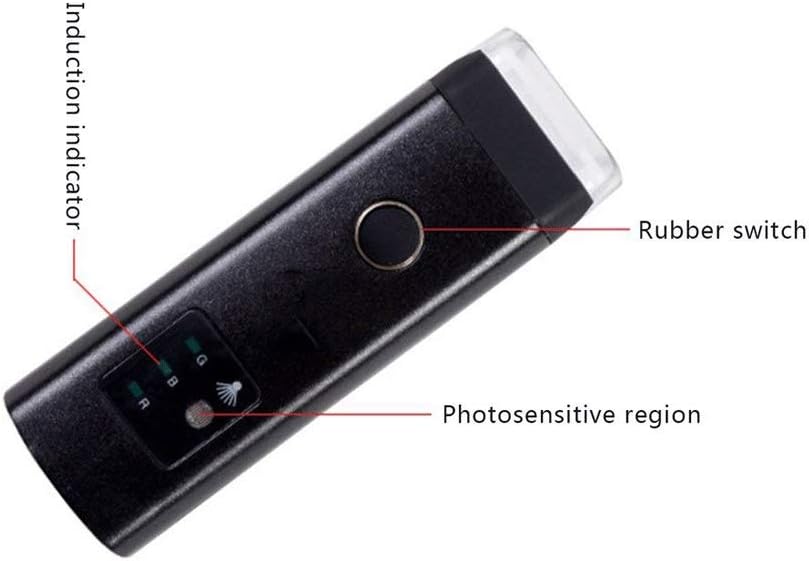 Bicycle Light-Bike Light,Compact, Durable, Waterproof– Secured Hard Mount, USB Rechargeable Headlight for Road, Mountain, Commuter Bicycles