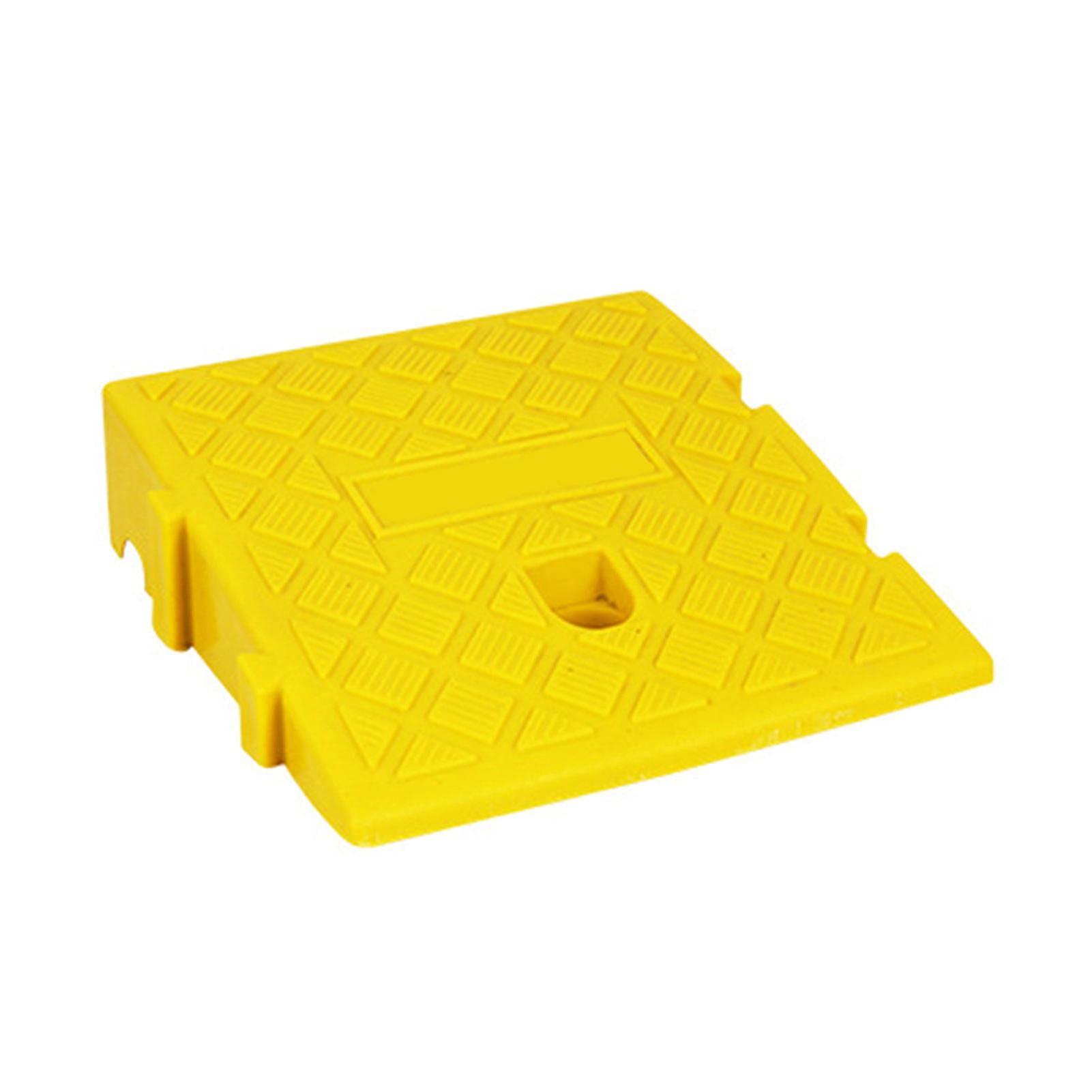 Buy Uwariloy Curb Ramp, Heavy Duty Plastic Car Threshold Ramp Road