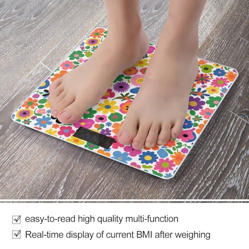 Báscula Digital de Baño con Pantalla LCD de Vidrio Templado miniatura 5