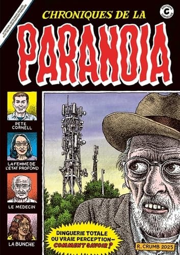 Chroniques de la paranoïa - Robert Crumb - Cornelius Eds - broché - Bande dessinée