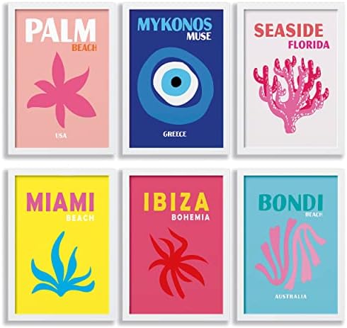 Amazon.com: ceceva Preppy Room Decor, Aesthetic Wall Decor, Preppy ...