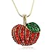 cocojewelry Pumpkin Pendant Necklace Thanksgiving Fall Jewelry