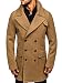 BOLF Abrigo Invierno para Hombre Cierre De Botones J.Boyz 1048 Camello XL...