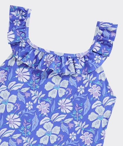 Image of Vineyard Vines Girls' Girls Scoop Ruffle One Piece