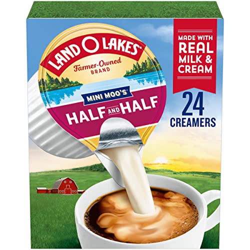 Amazon Com Land O Lakes Half And Half Uht Processed Creamer 24 Count Grocery Gourmet Food