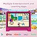 ApoloSign Kids Tablet, 10 Inch Tablet for Kids with Android 13, WiFi, BT5.0, Dual Camera, Pre-Installed Educational App, Parental Control, Shockproof Case for Boys Girls (Pink)