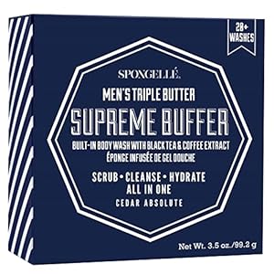 Spongellé Supreme Buffer Duschgel-Schwamm Zedernholz Absolute