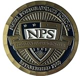 United States Navy USN Naval Postgraduate School NPS Monterey, CA Challenge Coin