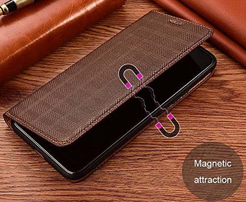 Funda de cuero iPhone 13 Pro SCHIK Svart con acabado texturizado premium 5