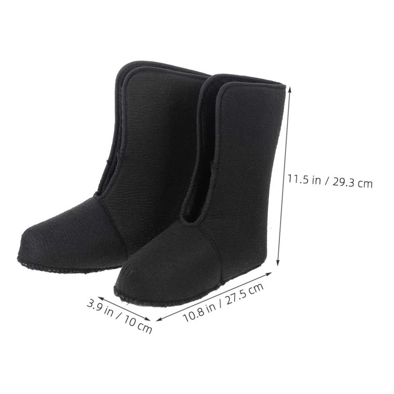 SUPVOX Boot Warmers for Cold Weather Insulated Liners Waterproof Ski Socks for Men Women