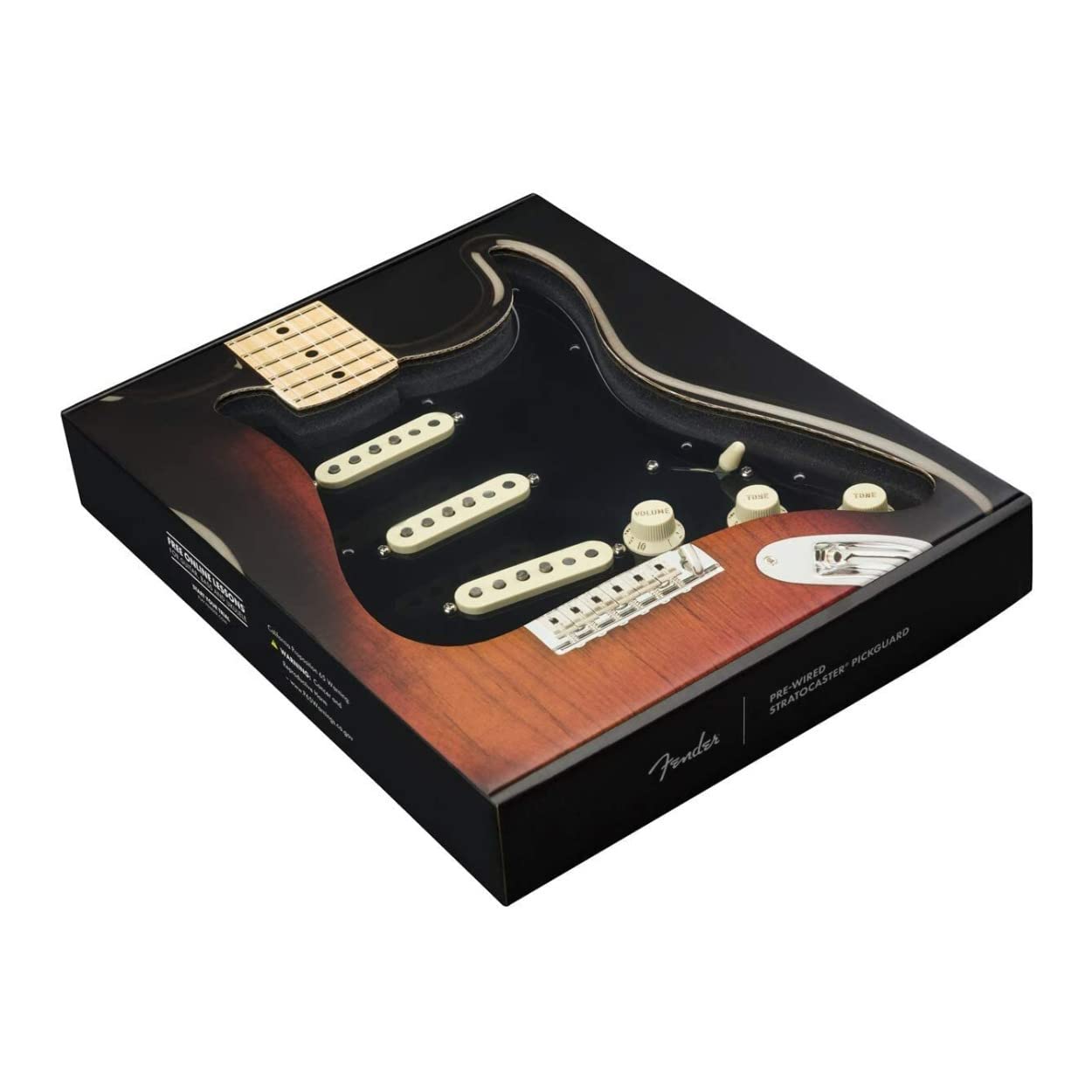 Fender Stratocaster Pre-Wired SSSピックガード Pre-Wired Strat® Pickguard, Custom '69 SSS – Fender