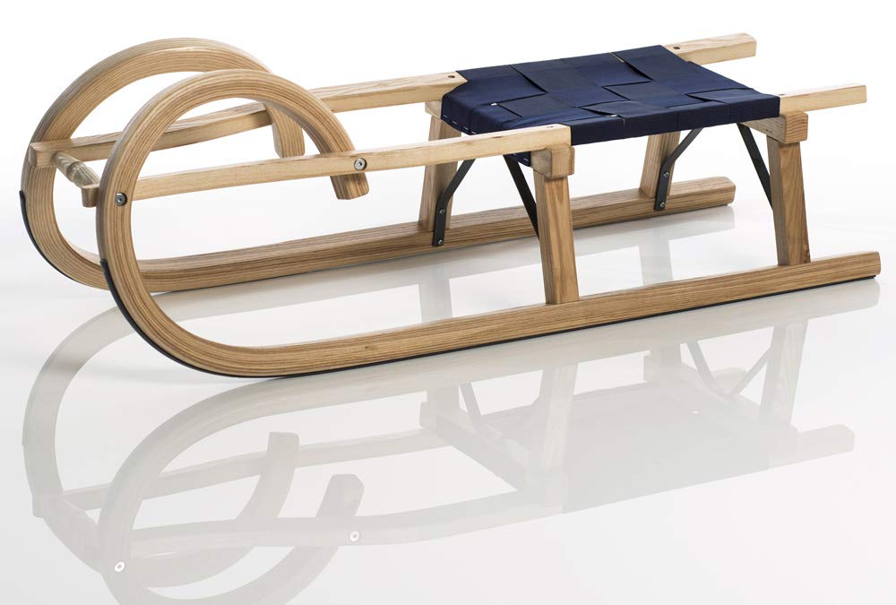 Sirch - Luge Traditionnelle Plus SG 100 cm - Bois,Bois Massif,Métal,Tissu - 104sg/100/09100