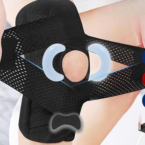 Rodillera para voleibol y baloncesto protector elástico para entrenar 3