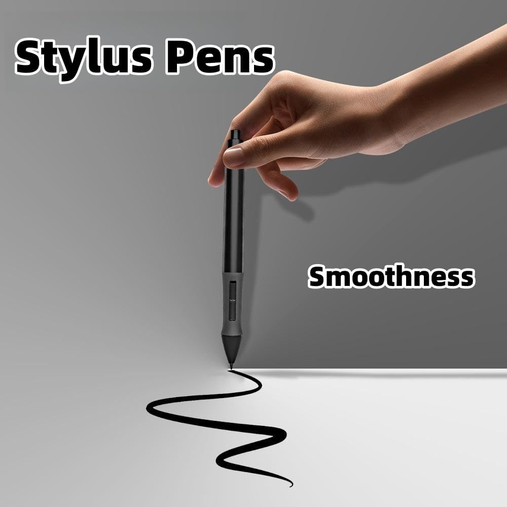 Penna sensibile alla pressione per HUION PEN68 penna digitale con 2 pulsanti laterali programmabili 2048 livelli per HUION H420 Tablet grafica PCS