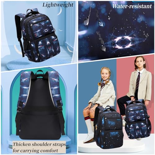 MITOWERMI-Boys-Backpacks-for-Primary-Junior-School-Kids-Backpack-with-Lunch-Box-Galaxy-Space-Bookbags-for-Boys-Girls MITOWERMI Boys Backpacks for Primary Junior School Kids Backpack with Lunch Box Galaxy Space Bookbags for Boys Girls