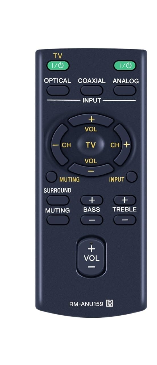 Zamienny pilot RM-ANU159 433 MHz do soundbara Sony HT-CT60 / CSA-CT60 SS-WCT60