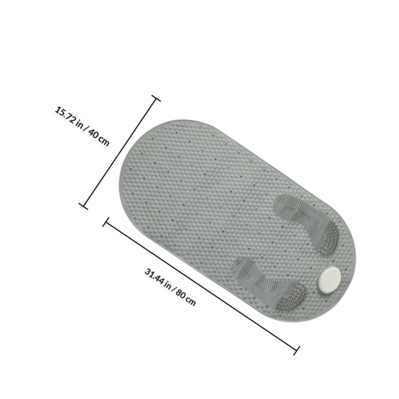 Tappetino Massaggiante Doccia Antiscivolo in Pvc 105 Ventose