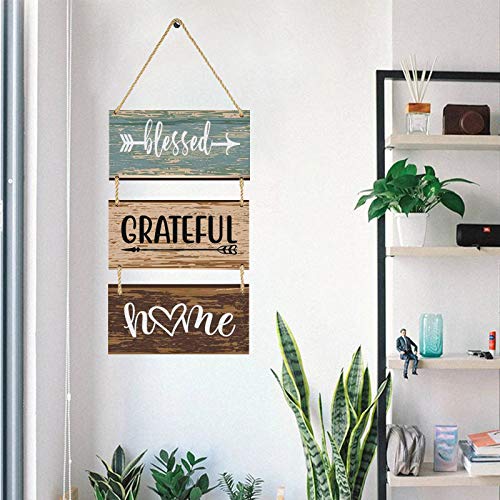 image for Vintage Board Hanging Wall Sign Wall Art Decorations Rustic Home Déco