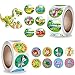 1000 pcs Autocollants Dinosaure,Autocollants Animaux,Autocollants Récompense Animaux,Stickers Dinosaures Enfant,Dinosaure Thèmes Stickers,Animaux Autocollant Rouleau pour Enfants