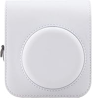 Vista 15 de Frankmate Funda protectora compatible con cámara Fujifilm Instax Mini 12 de película instantánea con bolsillo para accesorios y correa ajustable