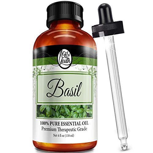 4oz Bulk Basil Essential Oil  Therapeutic Grade  Pure & Natural Basil Oil