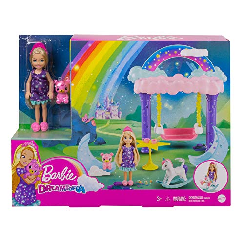 Barbie GTF50 - Dreamtopia Chelsea Feen-Baumhaus-Spielset mit Puppe, Puppenhaus, Geschenk für Kinder von 3 bis 7 Jahren – Bild 7
