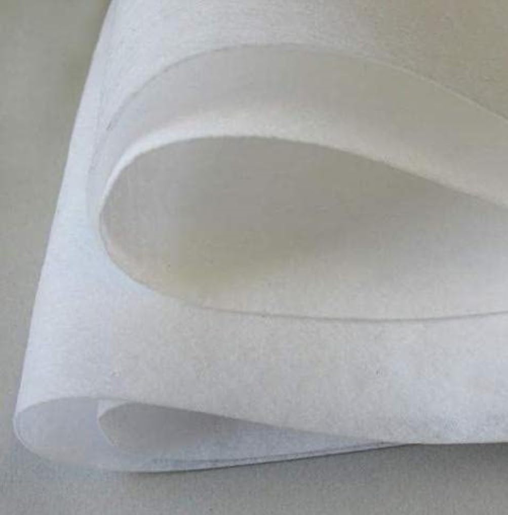 (5 Meter Tailoring Interfacing Canvas Paper For Stitching 100% Cotton Fusible Buckram, White Fusible Adhesive Interlining Buckram for Tailoring, Neck Design, Embroidery, & Crafts paper-image-6
