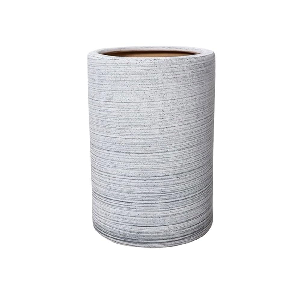 Cenz-888 flowerpot Cylinder Ceramic Flower Pot Large Calibre Floor Standing Planter Pots for Plants