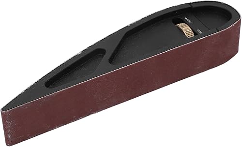 Miniatura 6 de Soporte de papel de lija, ajustable, multifuncional, manual, de aleación de aluminio, lijadora, herramientas de lijado para carpintería (con 15