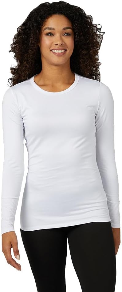 32 Degrees Heat Women’s Lightweight Baselayer Crew Top – Thermal Long Sleeve Shirt for Winter Layering 32 Degrees Heat Women’s Lightweight Baselayer Crew Top – Thermal Long Sleeve Shirt for Winter Layering