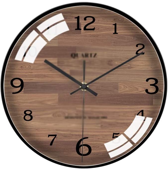 Horloge murale silencieuse salon pour en finir avec le tic-tac