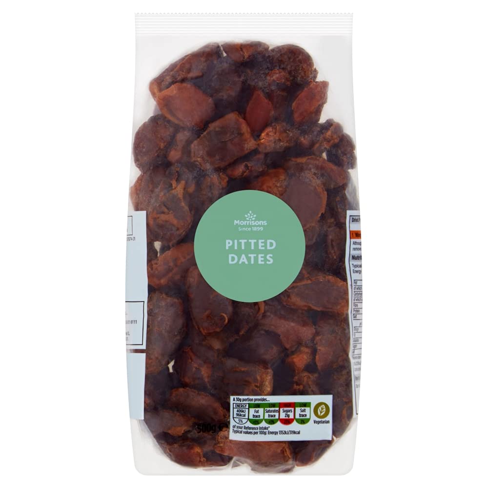 Morrisons Suszone daktyle, 500 g, 12 sztuk